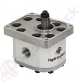 product Group 3 Hydraulic Gear Pump, 42.7 cc/rev, clockwise , European 4 bolt flange , 1:8 tapered shaft , C94XTM thumb
