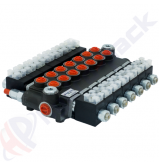 product 50 Liter Magnetgesteuertes Regelventil, 7Z50 , 7 Spulen , G 3/8" , open center Spule , 12 V thumb