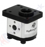 product Group 20 Hydraulic Gear Pump, 28 cc/rev, clockwise , rear 52 mm , dihedral shaft , 20C28X201 thumb