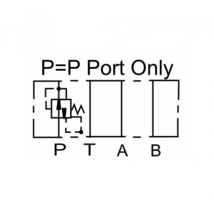 product NG10 (CETOP 5) modular pressure reducing valve, MPR 03 P , 70 L/min, P port image thumb