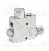 product 3 way flow control valve, RFP3 VU , 60 L/min, G 3/8" thumb