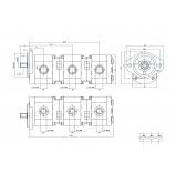 product John Deere hydraulic pump, AZ49120 thumb
