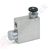 product 3 way flow control valve, RFP3 , 120 L/min, G 3/4" thumb
