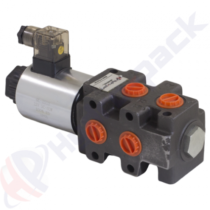product 6/2 Magnetgesteuertes Ventil, SVV90 , eine Spule, G 1/2" , open center Spule , 12 V image thumb
